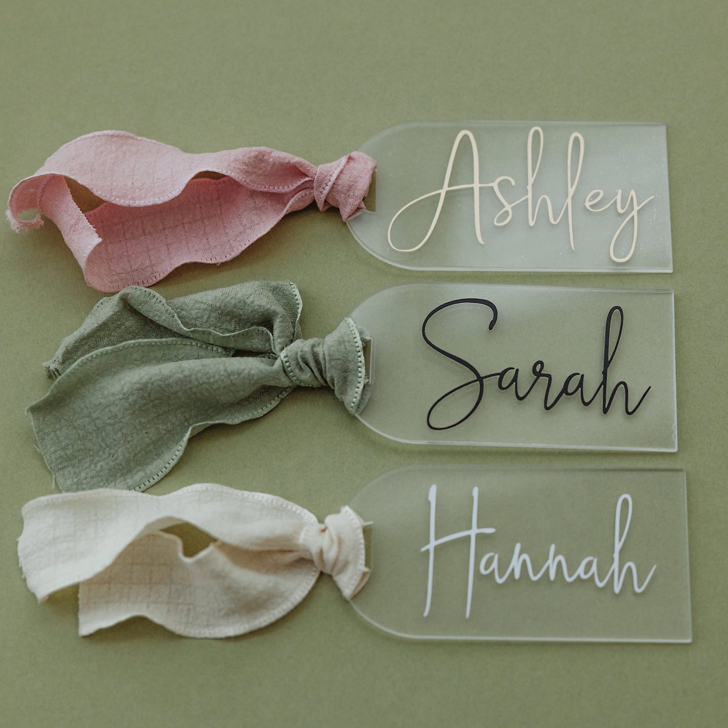 Personalised Name Tags