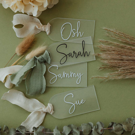 Personalised Name Tags