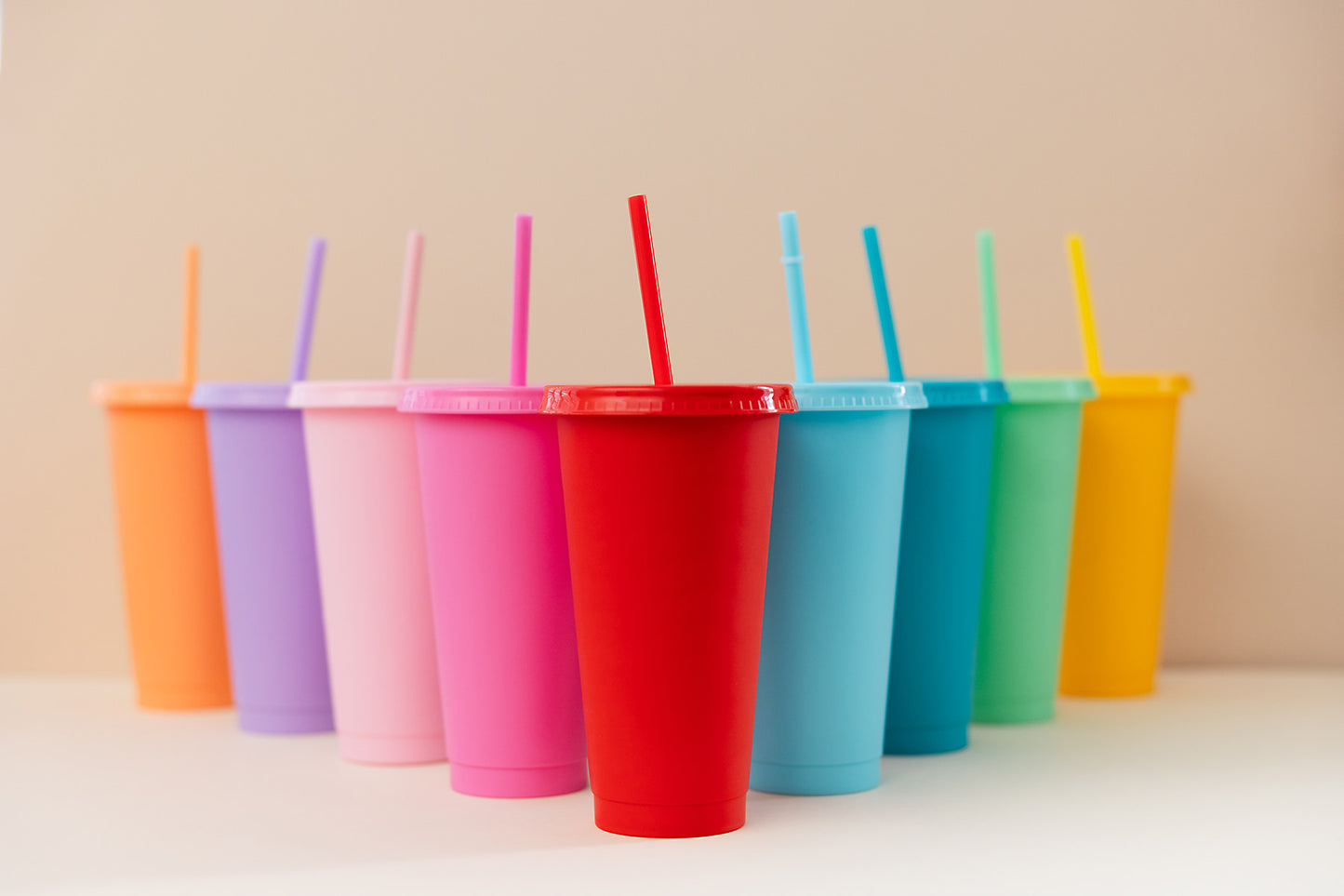 Personalised Tumbler With Straw